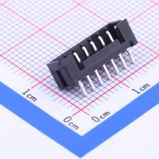 DF3A-7P-2DSA 线对板/线对线连接器 2mm 1x7P 黑色 直插