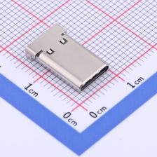 13001-UCAM001-X USB连接器 TYPE C 沉板