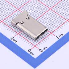 13001-UCAM001-X USB连接器 TYPE C 沉板