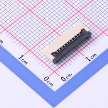 FPC-1.0FX-10PWBH20 FFC/FPC连接器 1.0mm P数:10 翻盖式 下接 H2