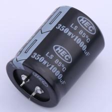 LS350TZ102M035EEGHT 牛角型电解电容 1000uF ±20% 350V