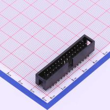 简牛 牛角 2.54mm 每排P数 排 321030MG0CBK00A01 IDC连接器