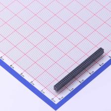 1.27-2*36P母 排母 1.27mm 2x36P