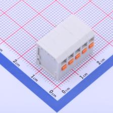 KF239-3.81-5P 弹簧式接线端子 3.81mm 每排P数:5 排数:1