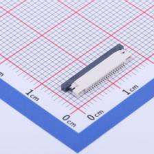 AFC04-S22FCA-00 FFC/FPC连接器 0.5mm P数:22 抽屉式 下接