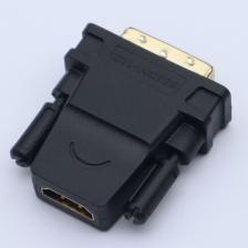 20124 电线电缆和配件 DVI(24+1)公转HDMI母转接头