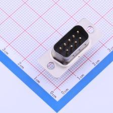 Z-SUBDPAM1021022 D-Sub/DVI/HDMI连接器 D-SUB DP-9P 针黑色 DP