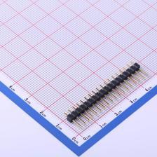 KH-A2541WV-18P 排针 2.54mm 1x18P 直插 方针