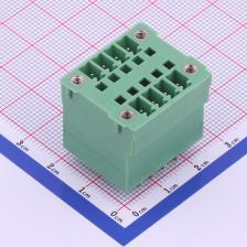 KF2EDGVHM-3.81-2*4P 插拔式接线端子 板端/插座-闭口 3.81mm 排