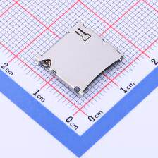 XKTF-1250-21 SD卡连接器 自弹式 MicroSD卡(TF卡) 卡座
