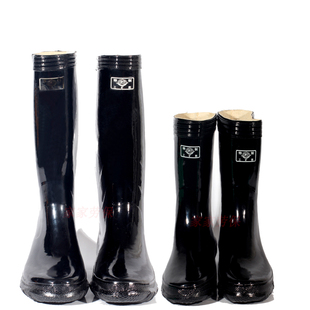 包邮双钱上海牌中筒雨鞋男女劳保防滑水鞋耐酸碱雨鞋胶鞋工矿靴