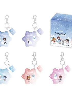 一番正品[现货]新世纪福音战士Falling in Winter雪花亚克力挂件