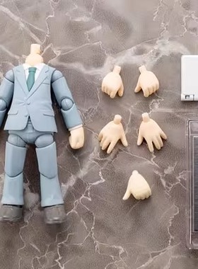 一番正品[现货] 寿屋 Cu-poche 西装替换身体 灰色（不含头部）