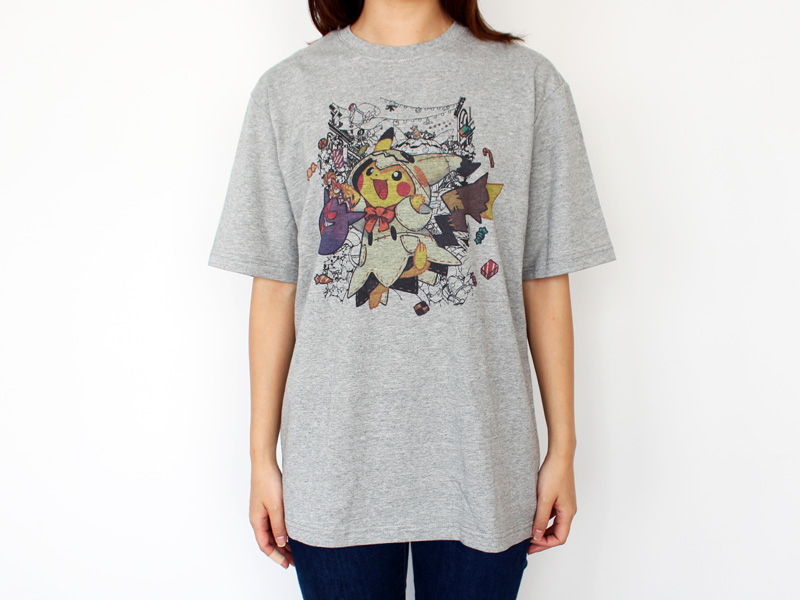 一番正品[现货] Pokemon Center限定万圣节皮卡丘 T恤