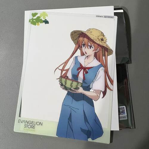 一番正品[现货]上海EVA STORE EVA30th 瓜田系列 特典透卡 明日香