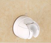 花洒座吸盘式 喷头支架免打孔浴室可调节莲蓬头圆管淋浴底座配件