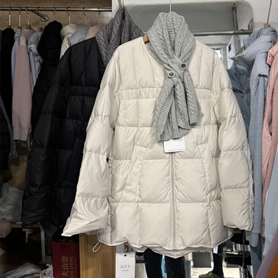 90绒白鸭绒2025巨好看的羽绒服