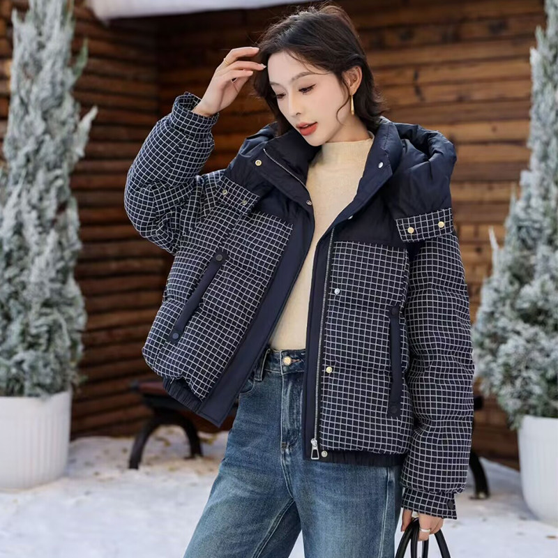 羽绒服加厚保暖90白鸭绒印象秋水