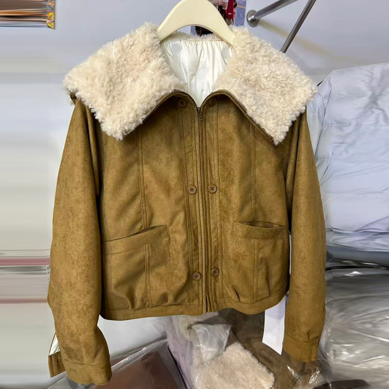 90白鸭绒羽绒服女巨好看的