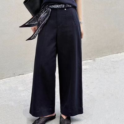 女长裤子休闲裤淳清衣社69012