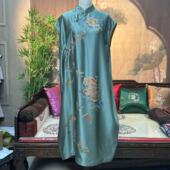 定制定位花长款 无袖 裙不支持7天无理由