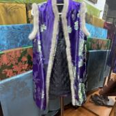 定制老缎长款 棉马甲1115 不支持7天无理由