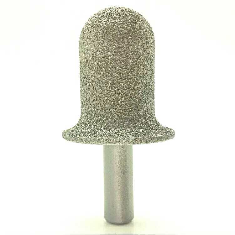 恒利粗砂后档水一体刀头后圆底刀一体后档水刀头锣机刀头12.7柄