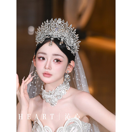 TM｜重工复古璀璨宫廷风流苏皇冠
