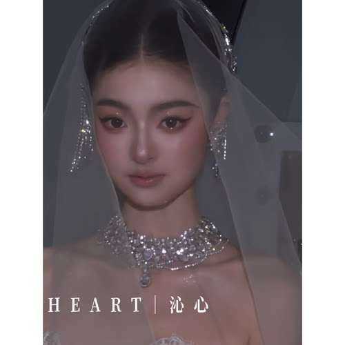 TM｜C16满钻高级项链新娘礼服婚纱搭配奢华