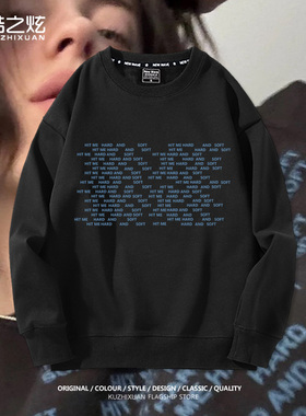 HIT ME HARD AND SOFT专辑碧梨同款秋冬加绒卫衣服男装宽松穿搭棉