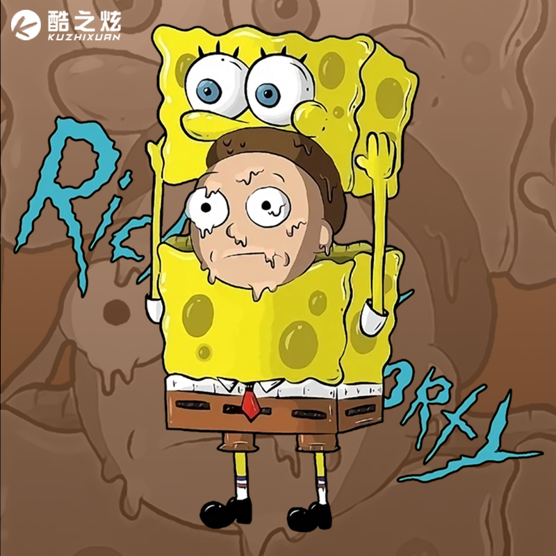 海绵宝宝美式动漫瑞克与莫蒂