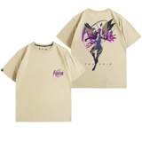 Каша void Hero LOL Альянс игра Периферийное соединение kda kda xia pure cotton -shot -ssleeved t -мала