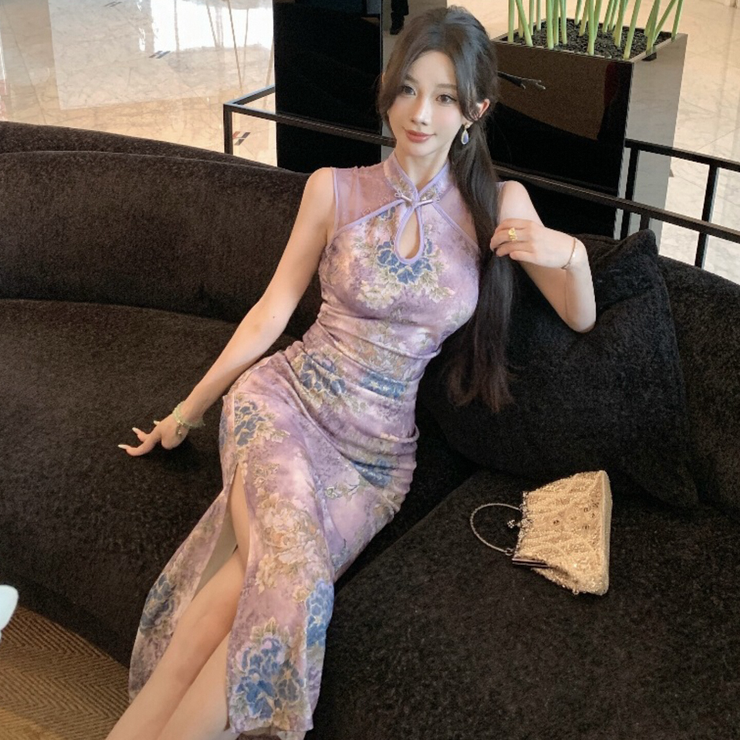 新中式连衣裙国风改良旗袍