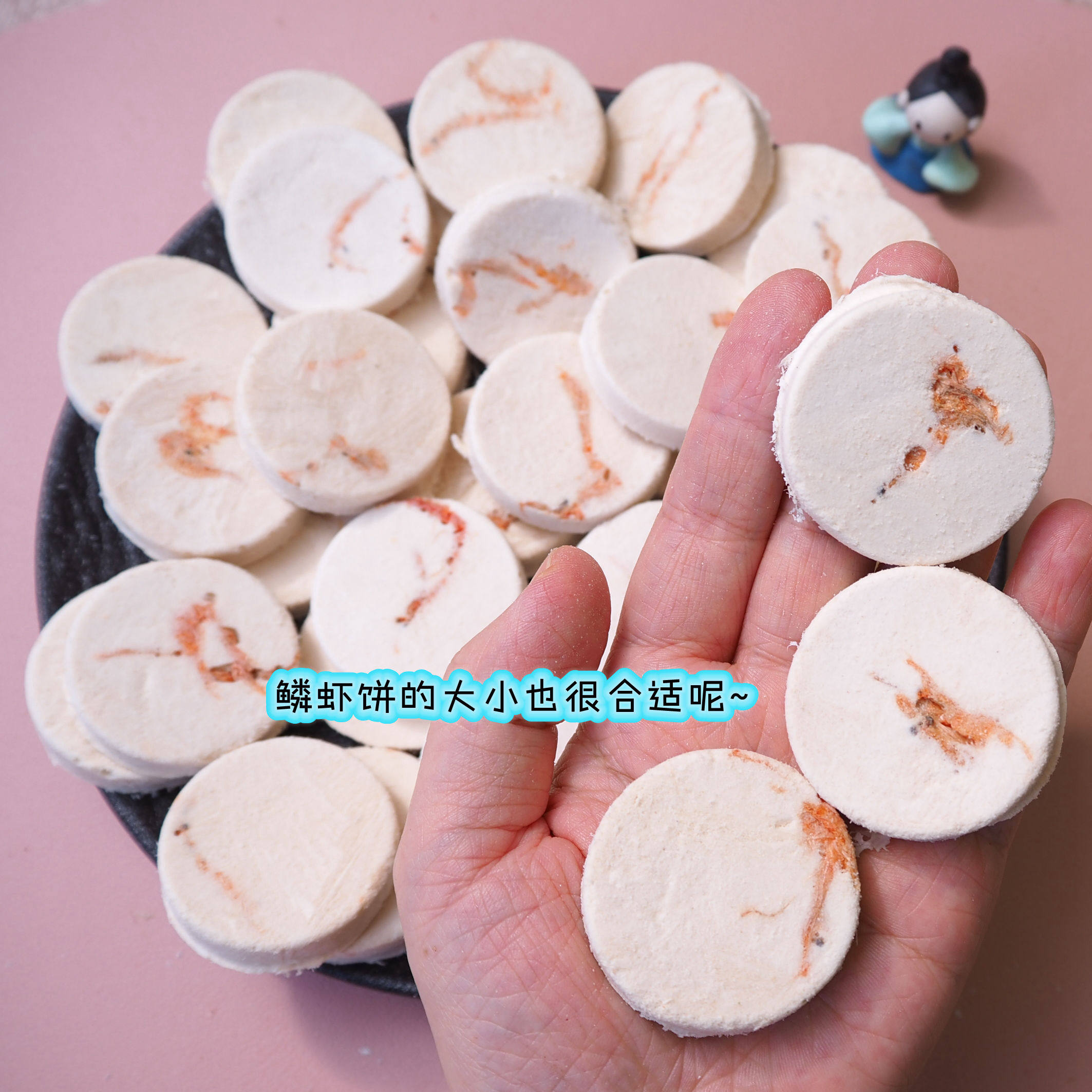 【小分子肽】冻干鸡肉南极鳞虾饼100g约37片营养美毛增强免疫