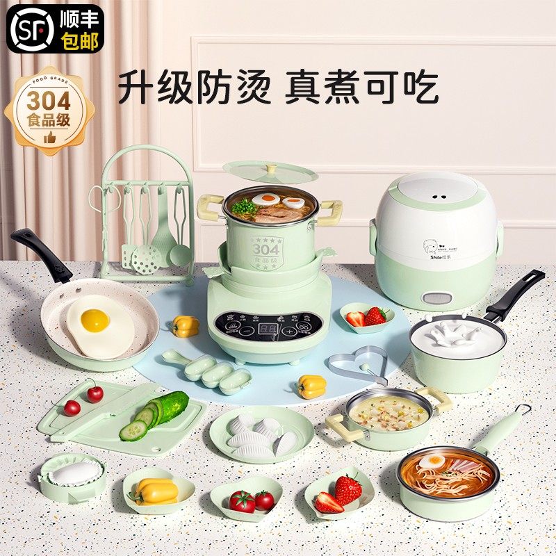 儿童迷你小厨房真煮全套套装真实版煮饭可吃玩具网红女孩生日礼物