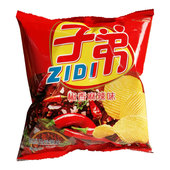 云南特产大子弟薯片95g麻辣味土豆片薯条休闲小吃膨化零食大礼包