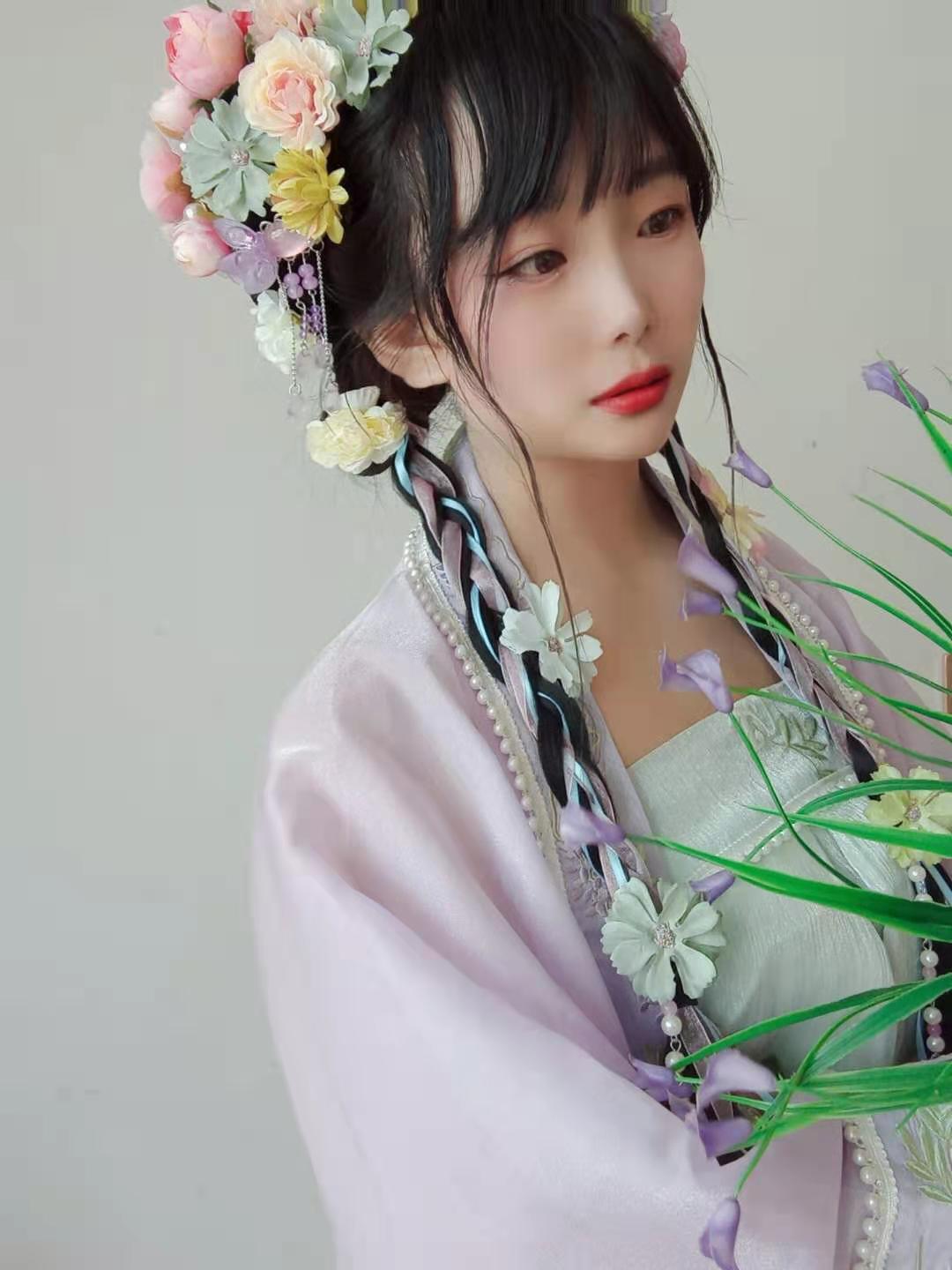 宋干寺刺绣褙子灵雀兮夏季新品 颜色可自定量身定制胖妹妹最爱