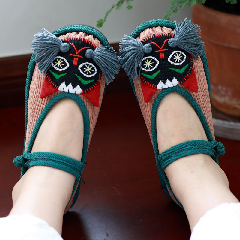 手工刺绣女士布鞋女款透气布鞋休闲布鞋高端布鞋软底布鞋女单鞋,女鞋,传统布鞋,淘宝优惠券,粉丝福利购,淘宝优惠卷