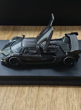 LMF乐漫坊 1:64恶魔16 Devel 16 超级跑车  全碳开盖合金汽车模型