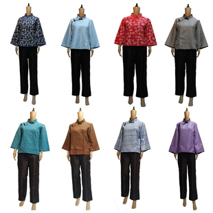 民国女学生五四青年毕业合唱演出服采茶女老太太穷苦百姓表演服装