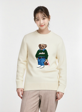 保罗彼得 专柜同款 女士舒适时尚百搭日常居家针织衫MJCD39490