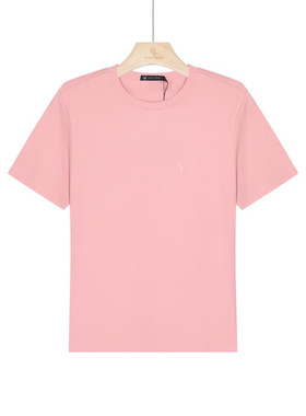 保罗彼得专柜同款男士休闲运动简约纯色校园日常短袖T恤TCEB53171