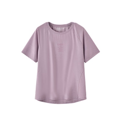 保罗彼得 专柜同款女子夏季新款短袖T恤圆领冰丝上衣 TDDB42241