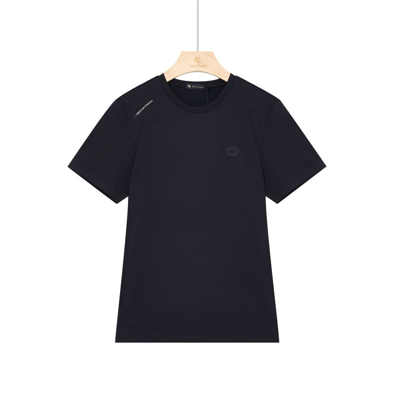 保罗彼得 专柜同款 男士时尚潮流运动简约圆领短袖T恤CUEB53270