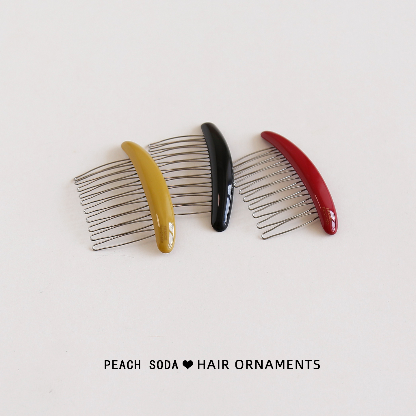 高颅顶蓬松神器刘海碎发倒插梳发夹公主头前额侧边夹女头饰女夹子