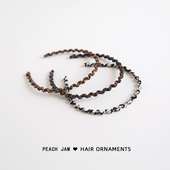 日常实用 波浪细发箍简约百搭发卡洗脸外出头箍网红发饰 早秋新款