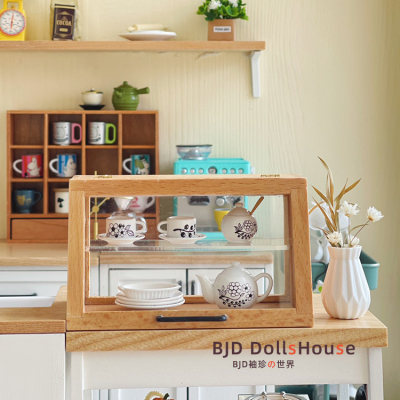 bjd娃屋家具6分12分蛋糕柜展示柜