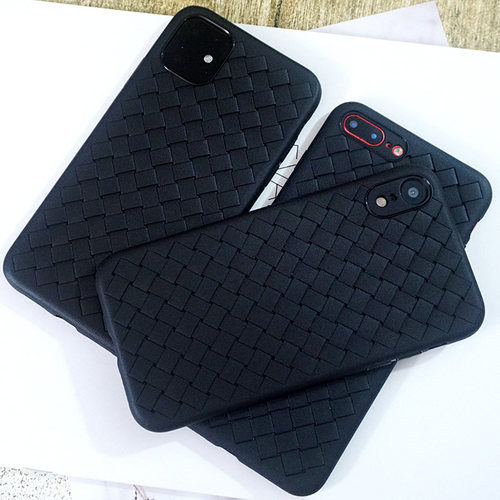 苹果iPhone11皮纹简约风手机壳