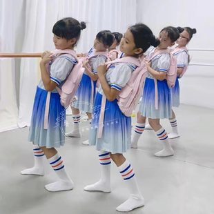 儿童合唱服装你们告诉我演出服红领巾童心向党中小学生爱国舞蹈服