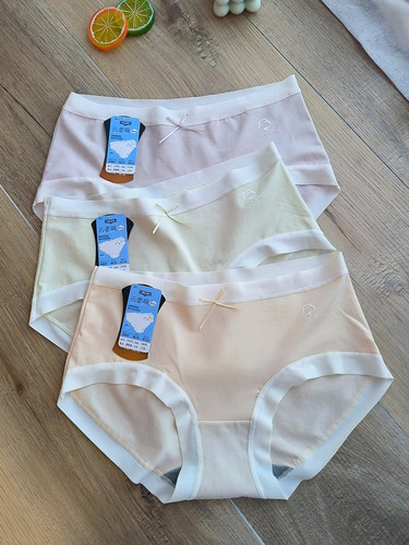 彩田秋冬云柔棉舒适吸汗女内裤